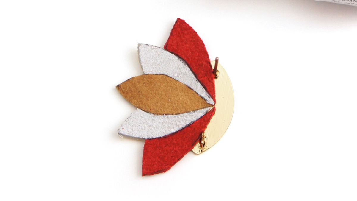 DIY Bijoux avec Chutes de Cuir : Etape 3