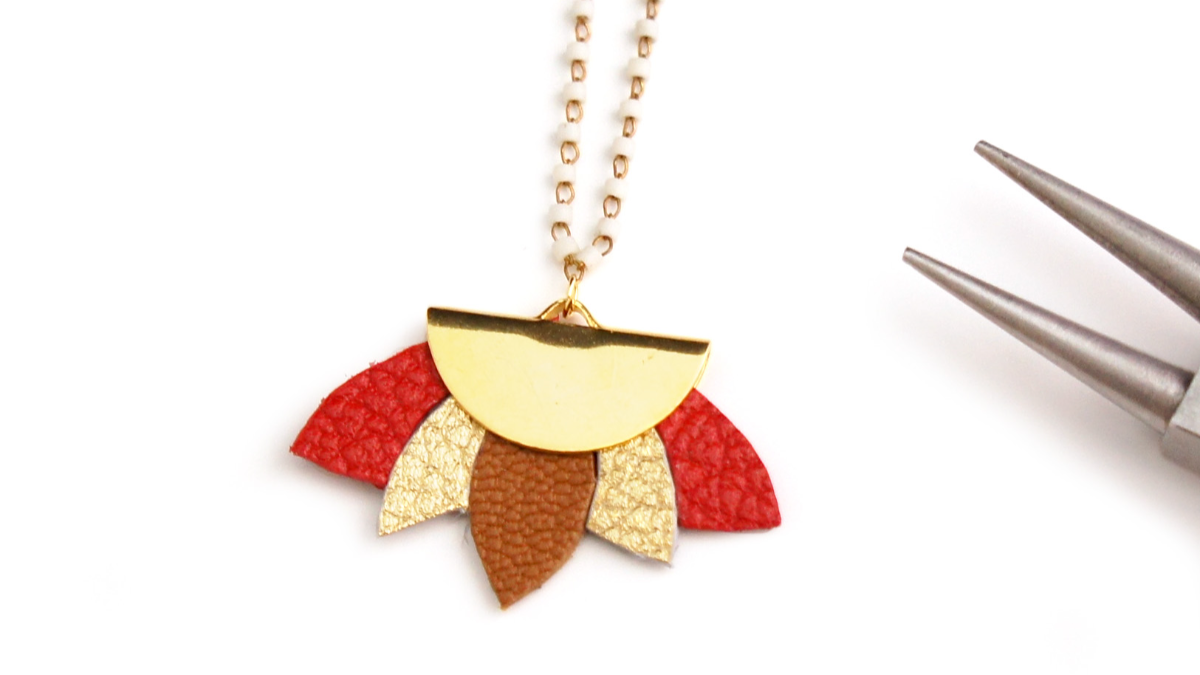 DIY Bijoux avec Chutes de Cuir : Etape 5