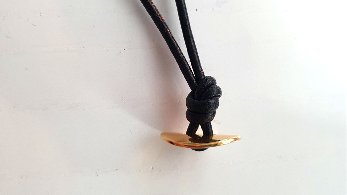 Bracelet wrap 5 tours avec perles PureCrystal et noeud macramé : Etape 2