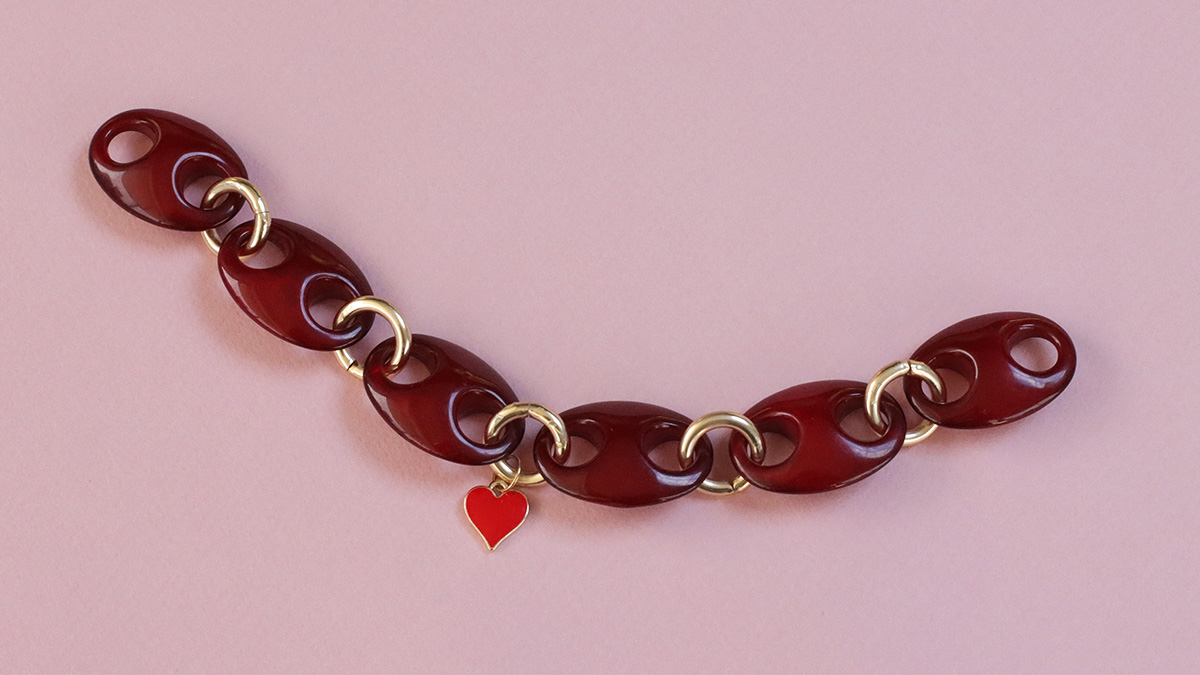 Tuto Bracelets Maillons grains de café : Etape 1