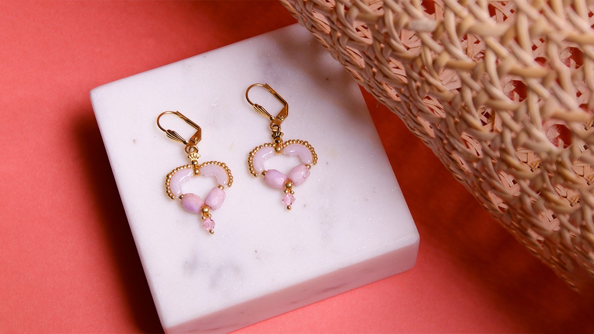 Tuto Parure Love Me avec perles Arcos et Baros par Puca®