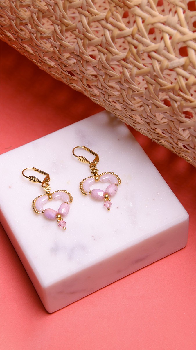 Schéma Tuto Parure Love Me avec perles Arcos et Baros par Puca® Schéma Tuto Parure Love Me avec perles Arcos et Baros par Puca®