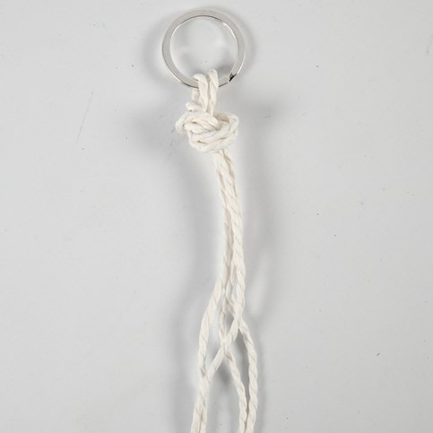 DIY déco - étagère en suspension avec perles en bois : Etape 1