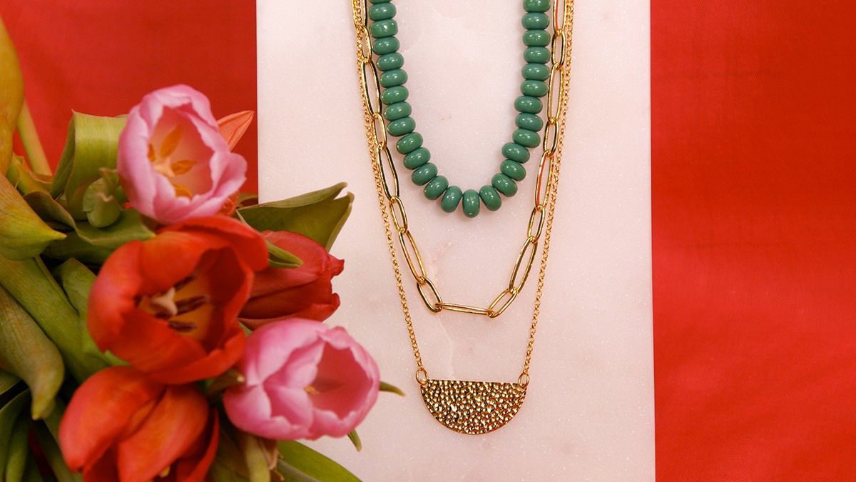 Schéma Tuto collier multi rangs perles heishi