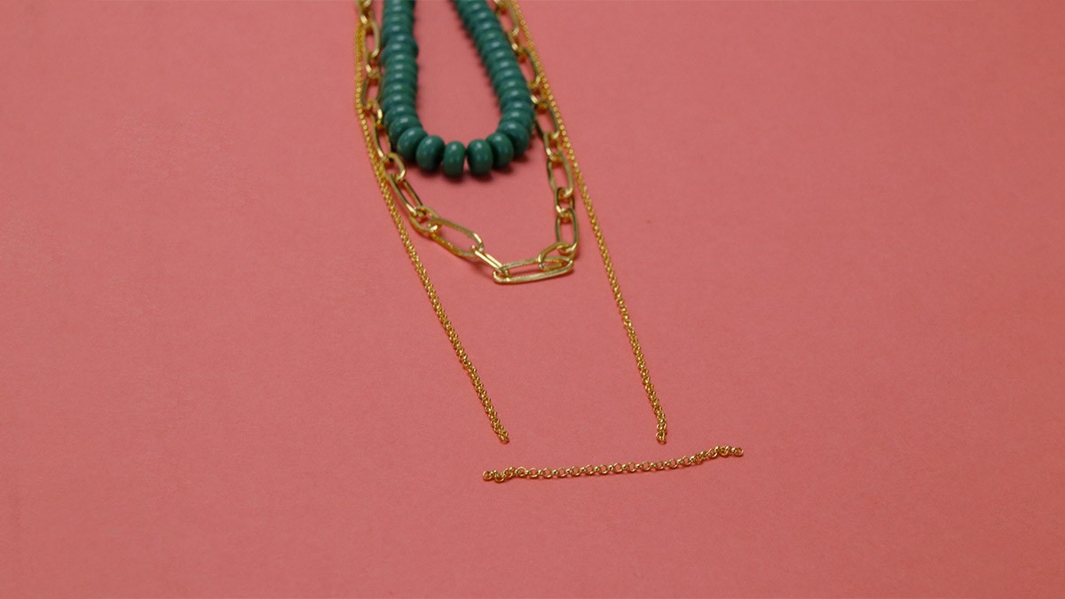 Tuto collier multi rangs perles heishi : Etape 6