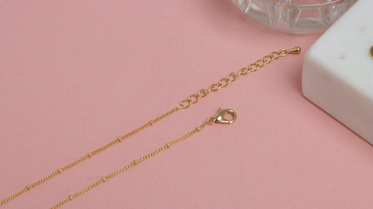 DIY Collier style chapelet avec cristal Aurora : Etape 2