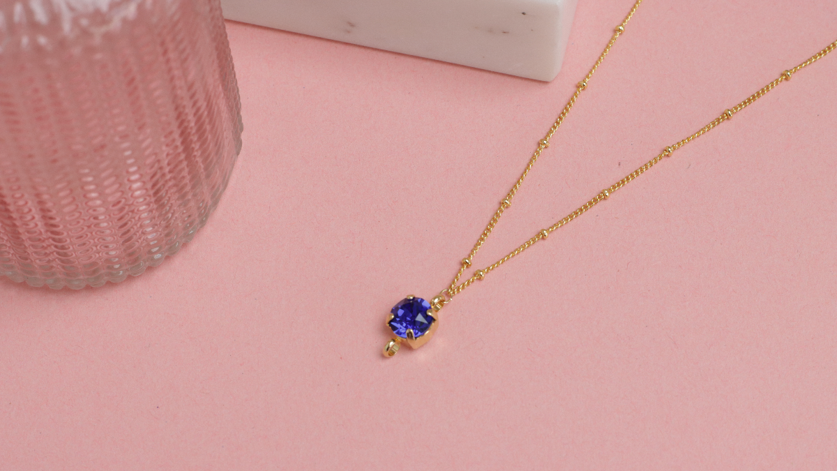 DIY Collier style chapelet avec cristal Aurora : Etape 4