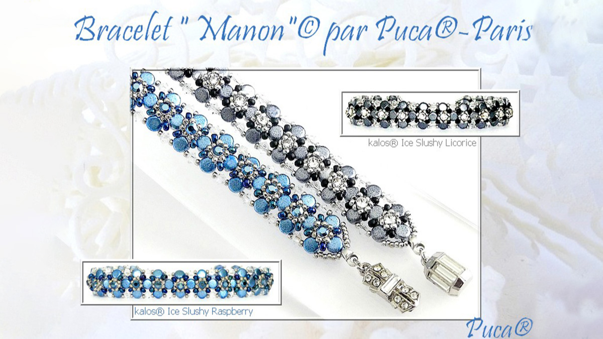 Bracelet Manon en perles Kalos par Puca