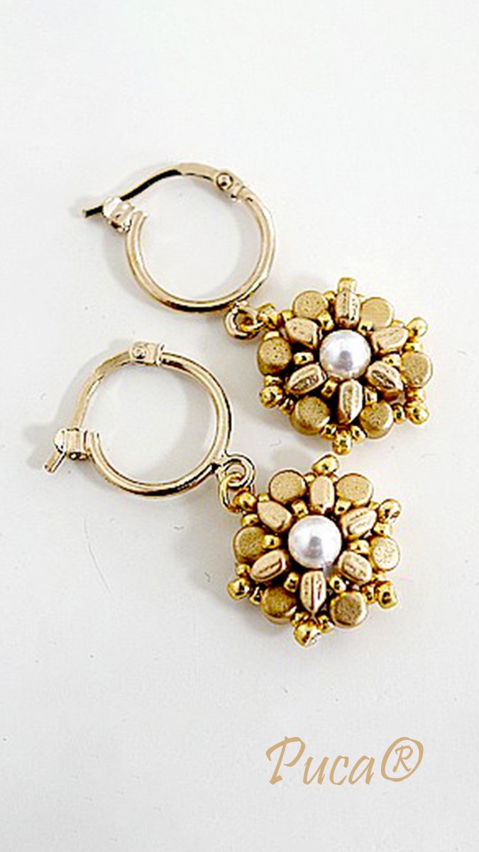 Schéma Fleurs Camélia par Puca® avec Piros et Minos