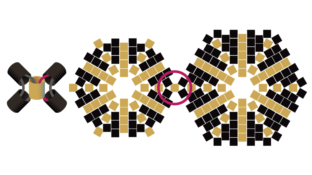 Tuto Bracelet Miyuki étoile japonaise en Peyote circulaire : Etape 1