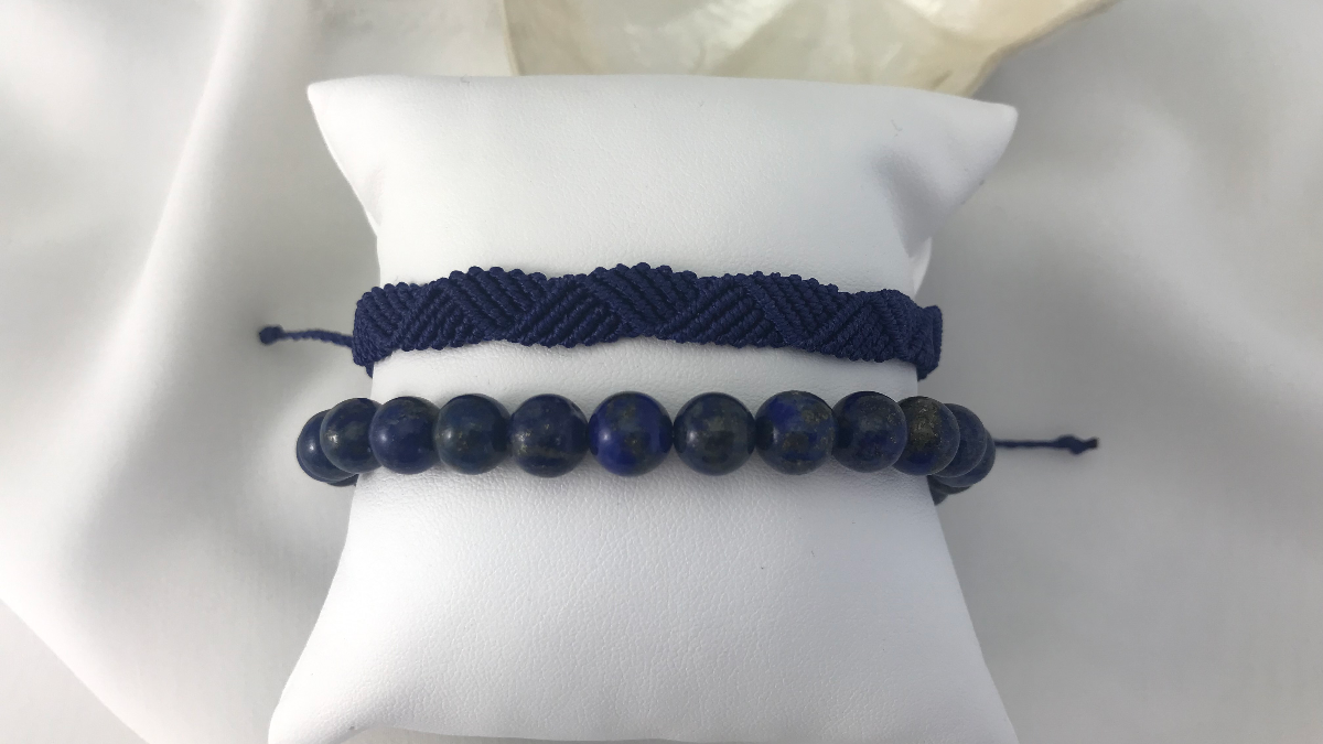 Bracelet homme en micro macramé : Etape 33 Bracelet homme en micro macramé : Etape 33