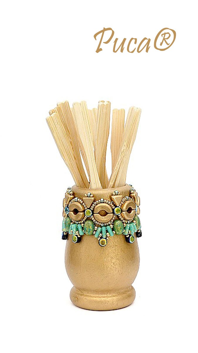 Schéma Schéma Tchin Tchin avec support en bois par Puca®