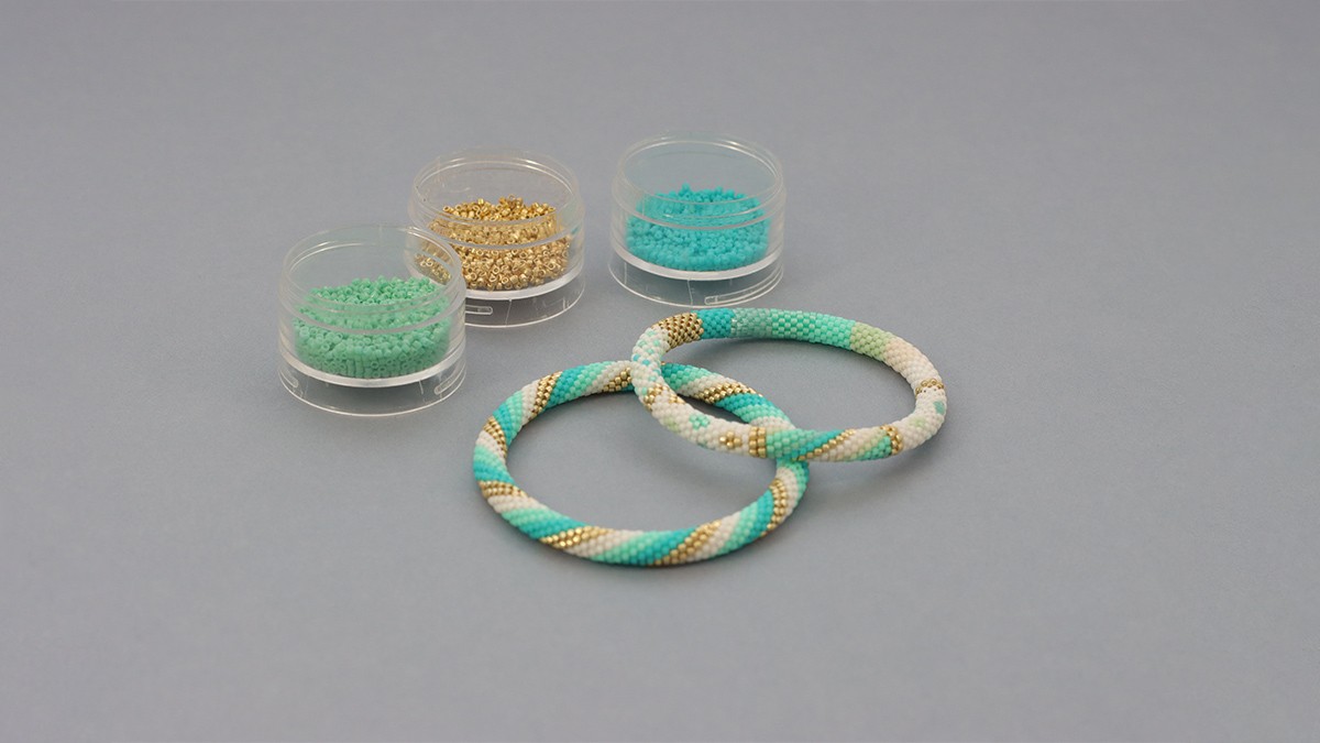 Schéma Bracelets en spirale au crochet sans femoir