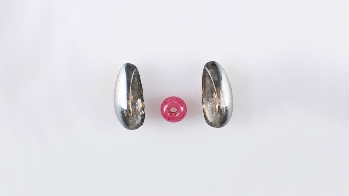 Bracelet femme avec des perles en verre Preciosa Chilli : Etape 1