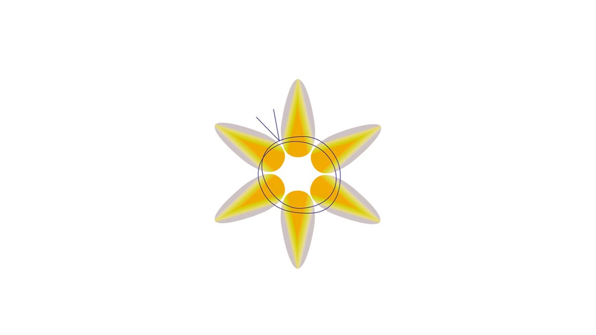 Bracelet femme avec des perles en verre Preciosa Chilli : Etape 4