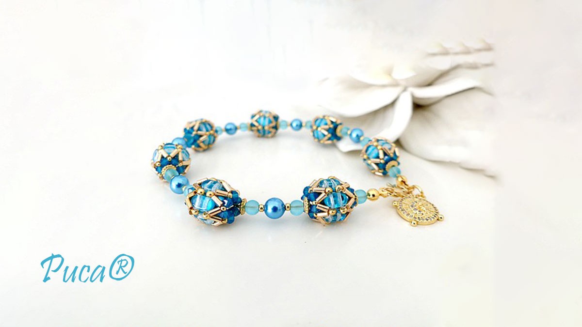 Schéma Perle One avec perles Lipsi par Puca® Schéma Perle One avec perles Lipsi par Puca®