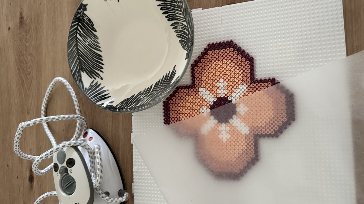 Coupelle à bijoux en perles HAMA : Etape 3