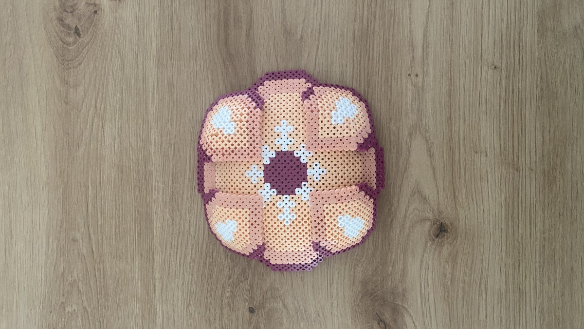 Coupelle à bijoux en perles HAMA : Etape 9