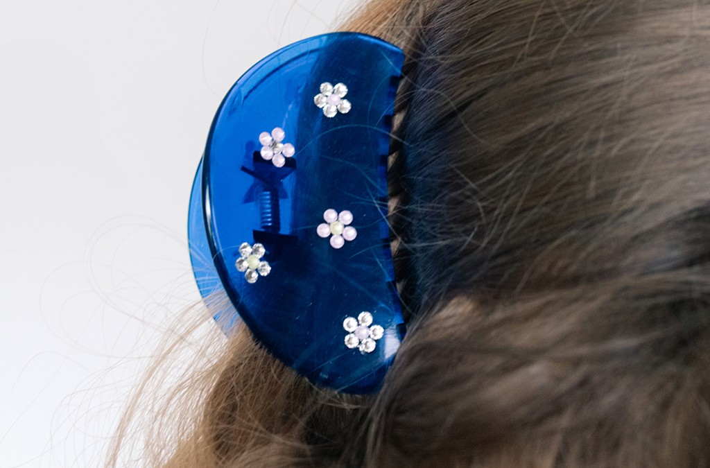 Pinces à cheveux Coquillages et Fruits d'été avec des strass PureCrystal : Etape 5