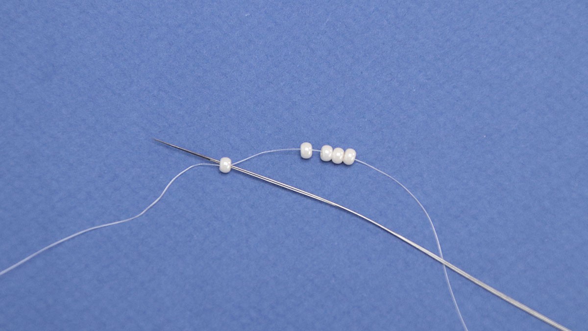 Boucles d'oreilles pendantes en étoile de mer : Etape 2