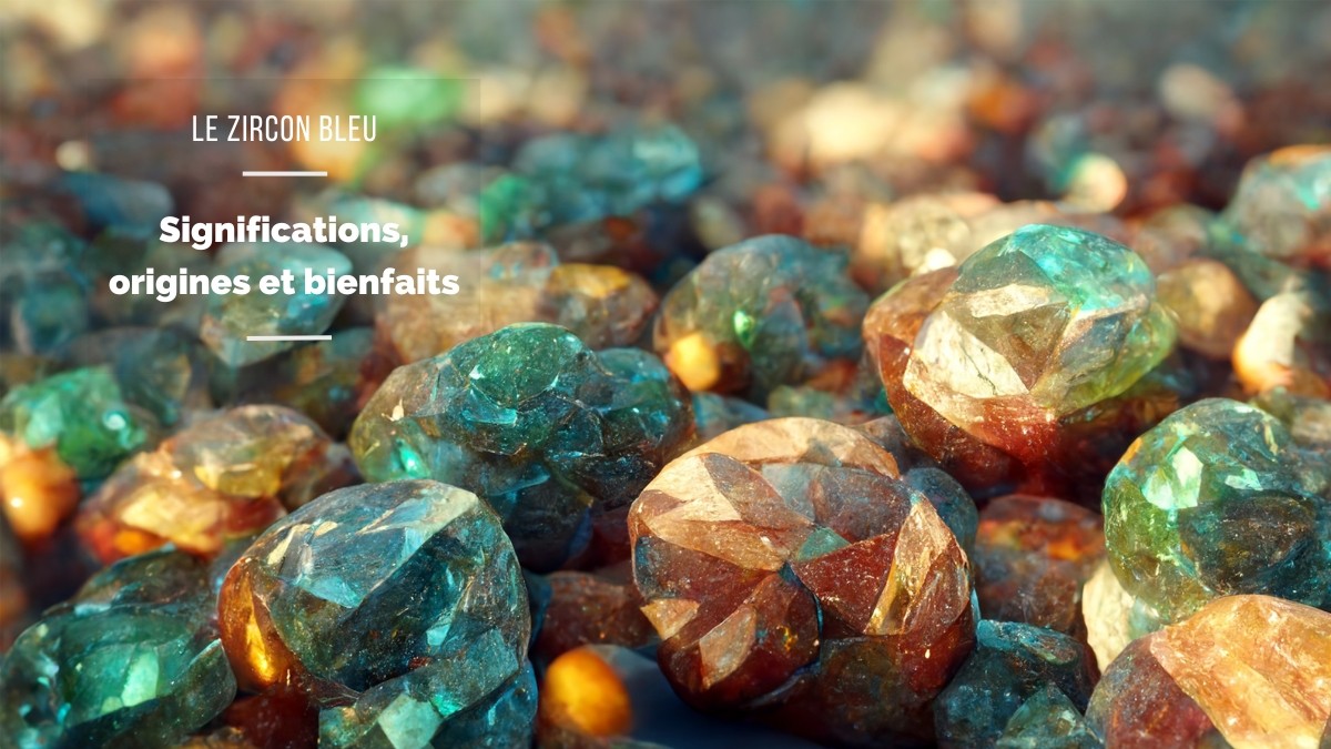 Le zircon bleu : significations et vertus