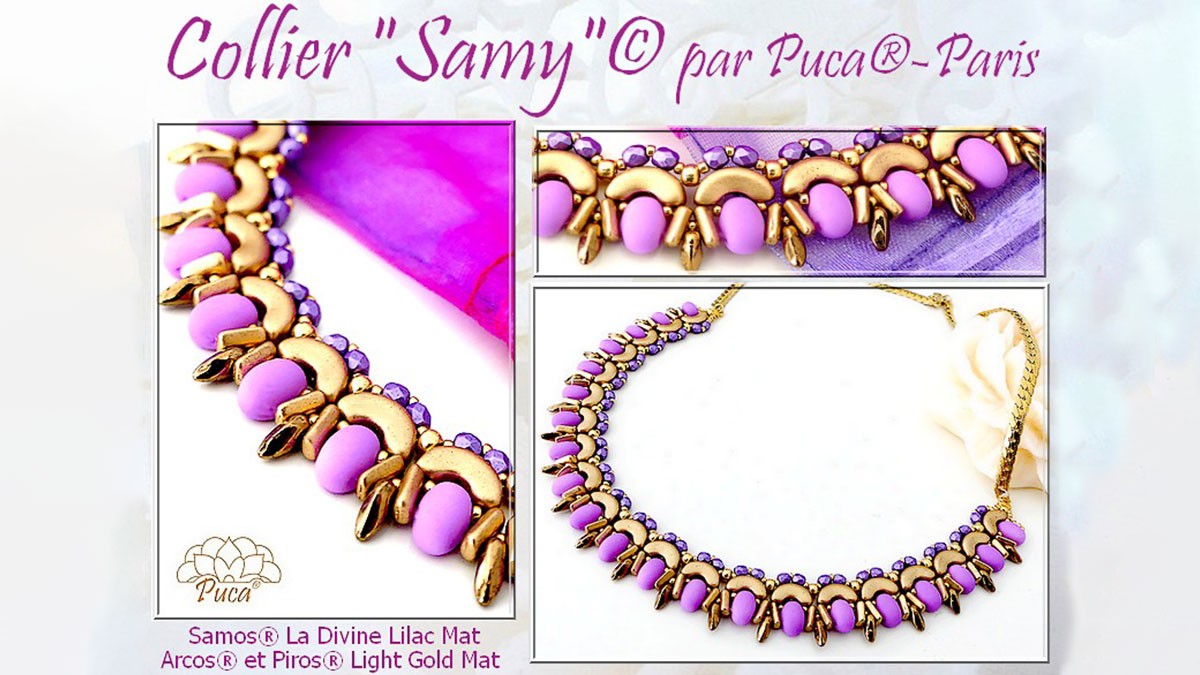 Collier Samy avec perles Samos par Puca®