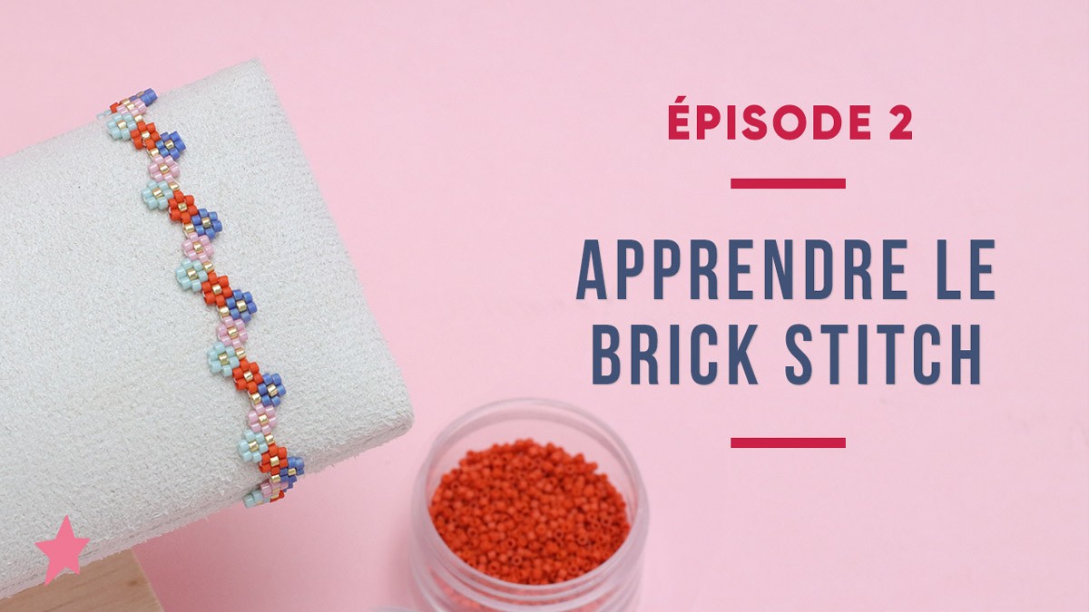 Apprendre le tissage Brick Stitch