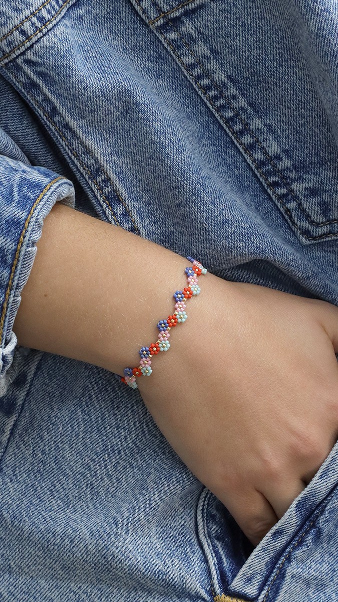 Schéma Apprendre le tissage Brick Stitch