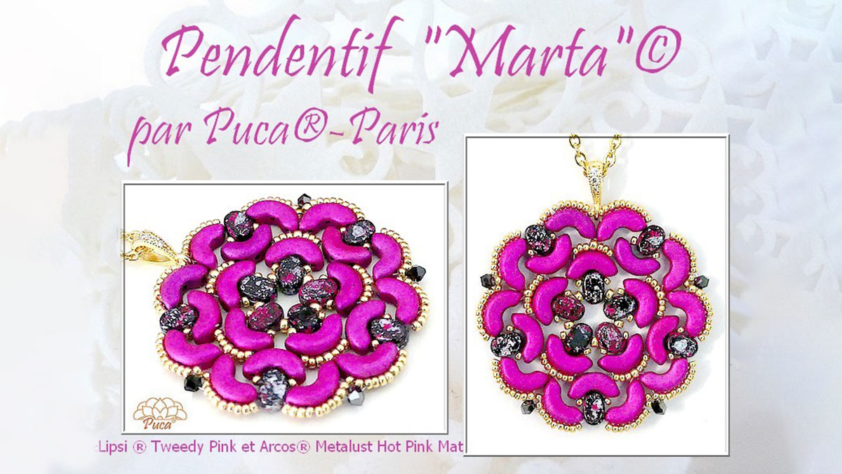 Schéma Pendentif Marta par Puca®