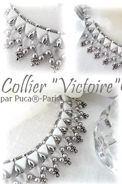Schéma Collier Victoire par Puca® Schéma Collier Victoire par Puca®