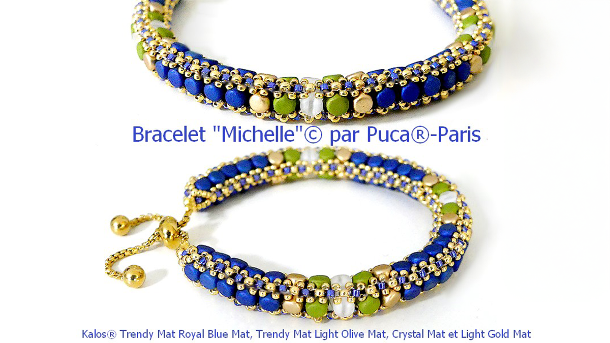 Schéma Bracelet Michelle par Puca®