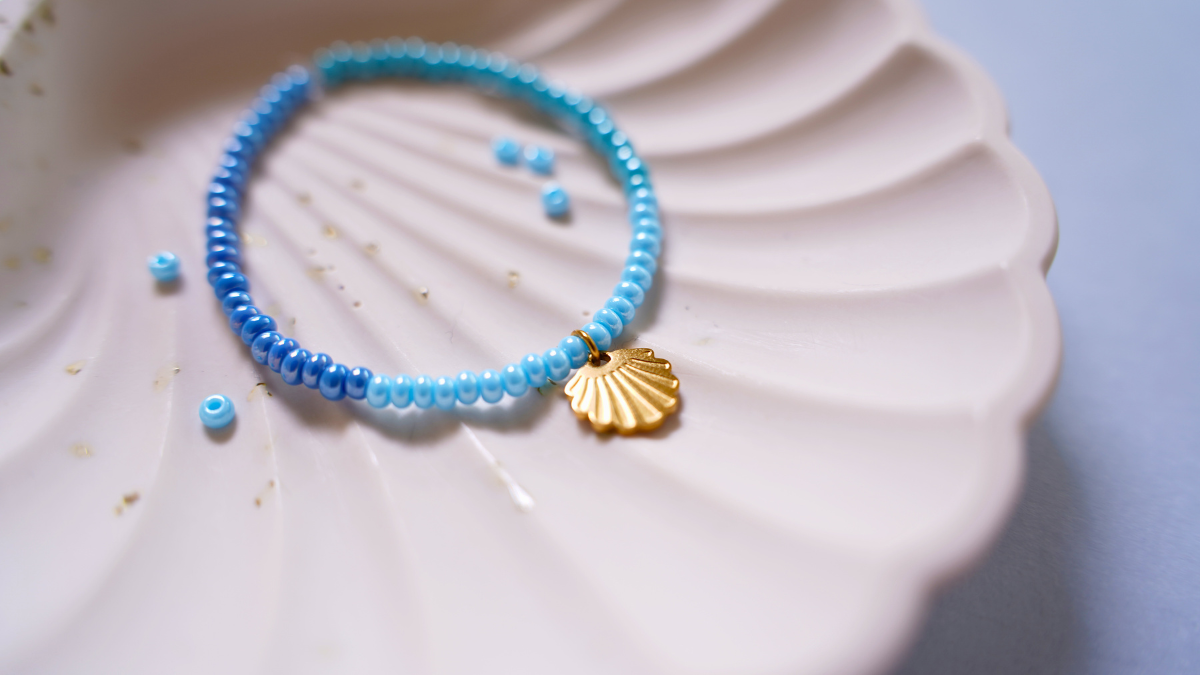 Trio de bracelets marins : Etape 4