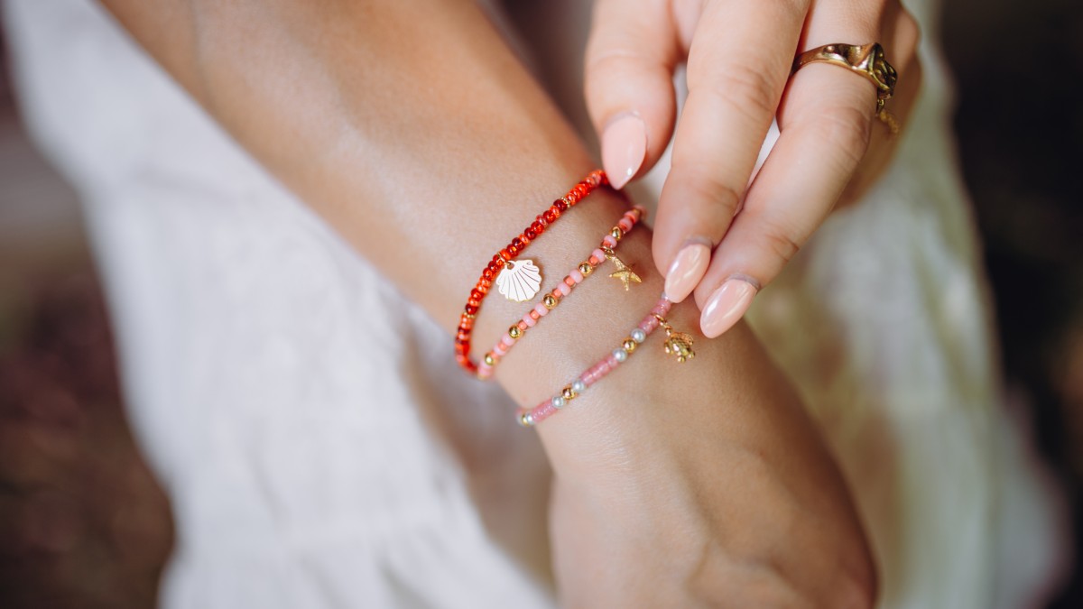 Trio de bracelets marins : Etape 6