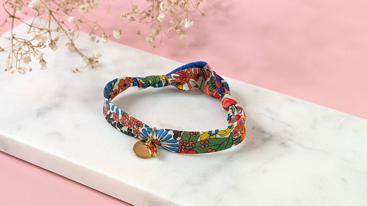 Bracelet Liberty sans fermoir avec noeuds coulants