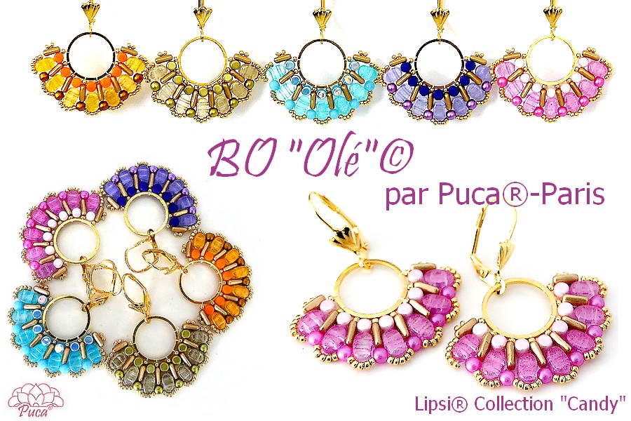 Boucles d'oreilles Olé par Puca®