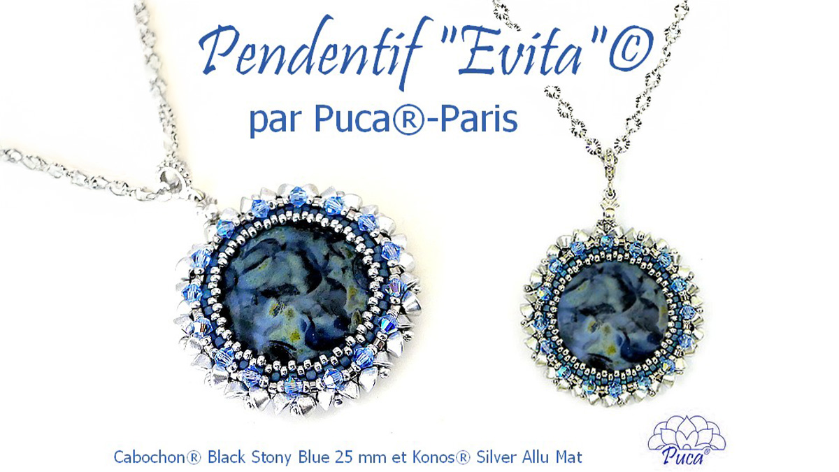 Schéma Pendentif Evita par Puca®