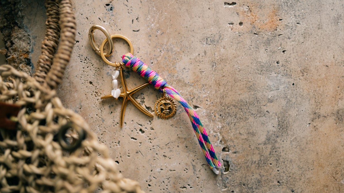 Schéma Bijou de sac été avec cordon paracorde
