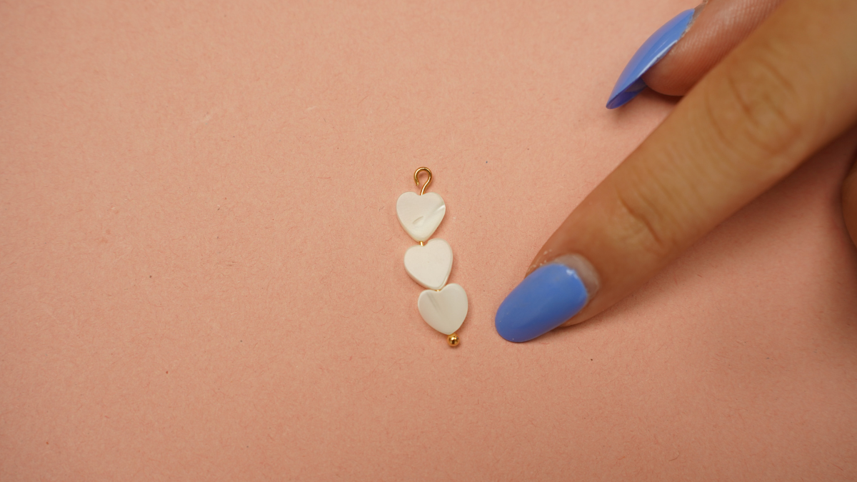 Bijou de sac été avec cordon paracorde : Etape 7