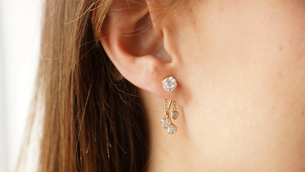 Schéma Boucles d'oreilles pendantes en Gold Filled (or laminé) Schéma Boucles d'oreilles pendantes en Gold Filled (or laminé)