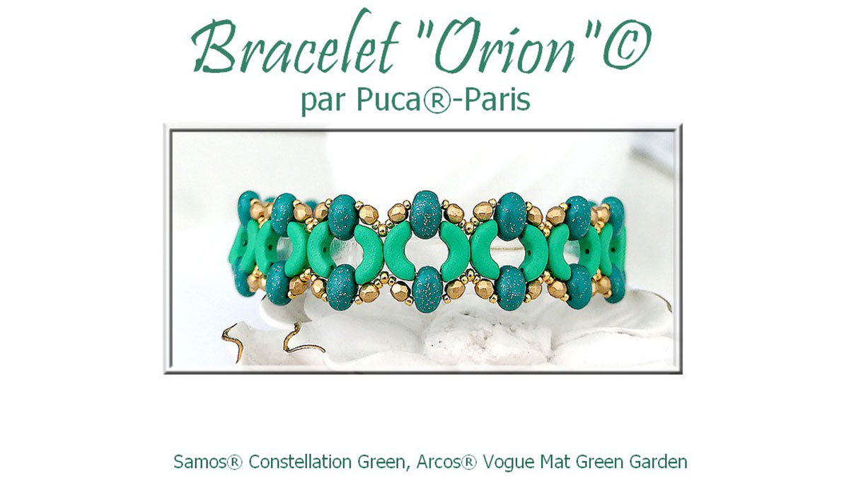 Bracelet Orion® avec perles Samos par Puca® Bracelet Orion® avec perles Samos par Puca®