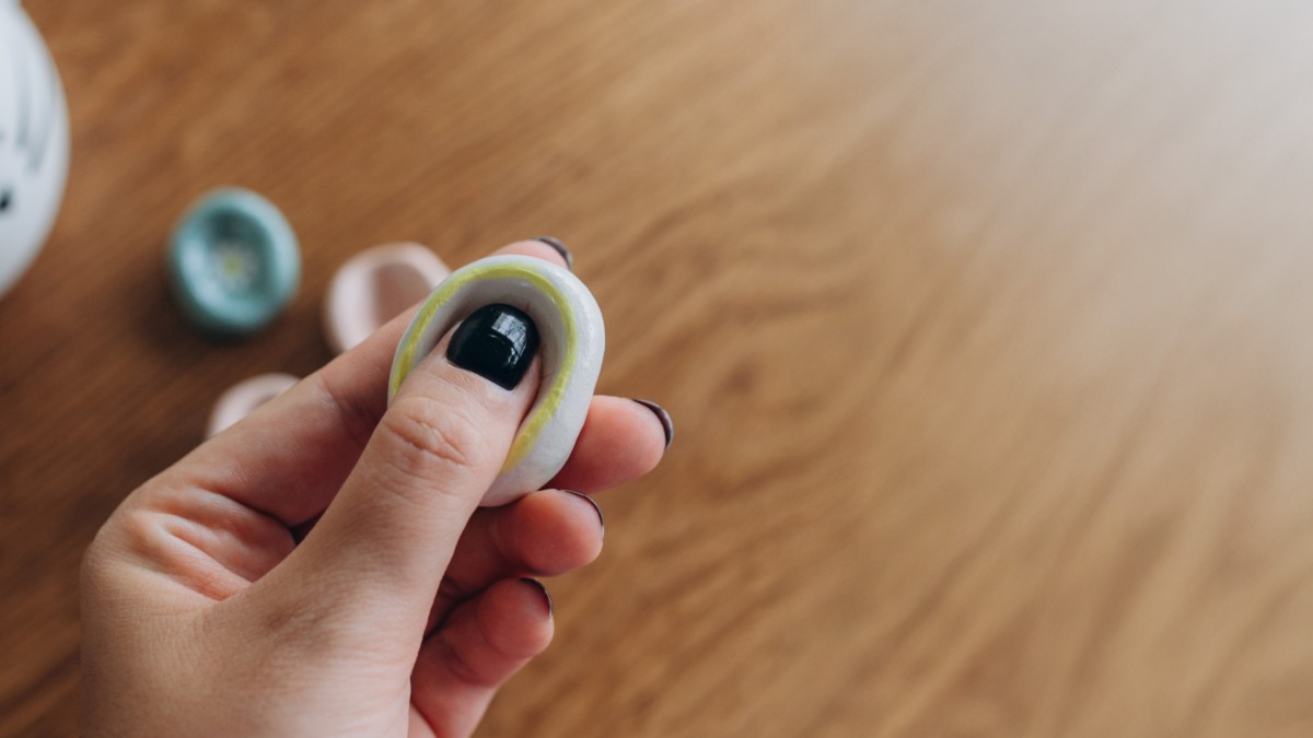 DIY Worry Stone - Pierre d'apaisement en argile autodurcissante