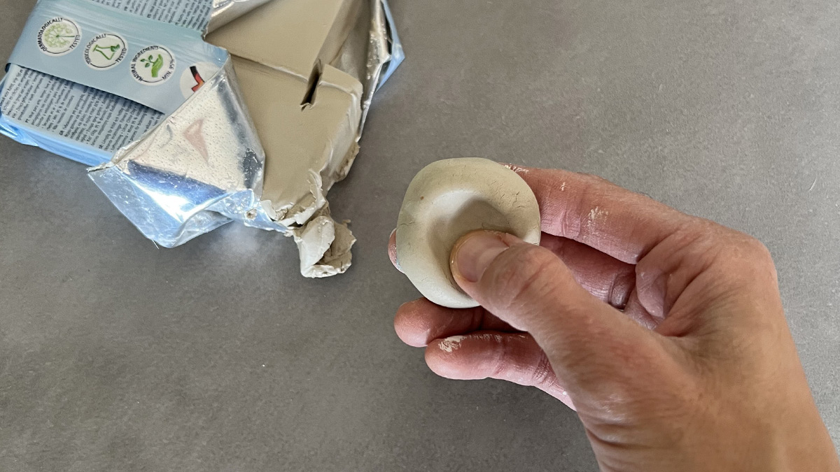 DIY Worry Stone - Pierre d'apaisement en argile autodurcissante : Etape 2