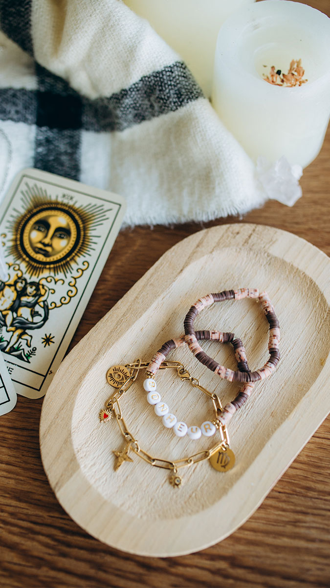 Schéma Bracelets Symboliques avec Mix Breloques & Lettres