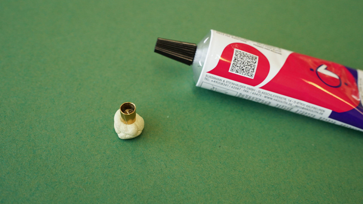 Boucles d'oreilles franges serpentine : Etape 2