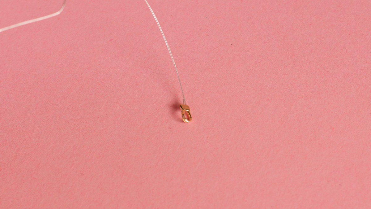 DIY Collier perles nacrées & foulard : Etape 1