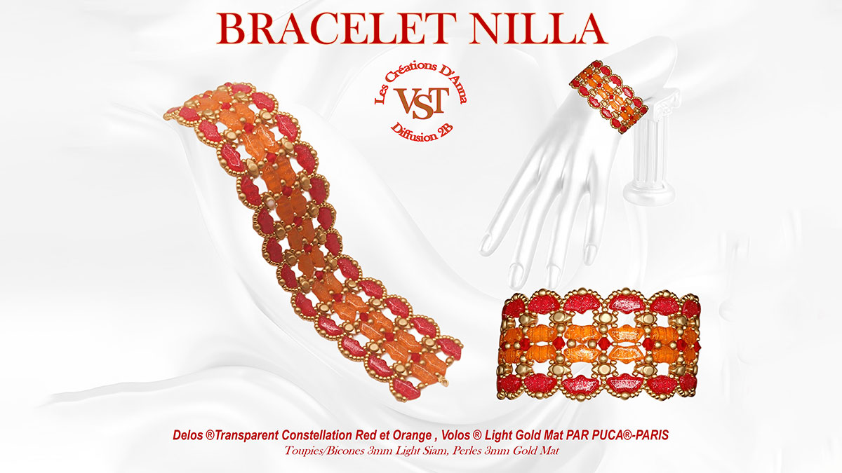 Bracelet Nilla par Les créations d'Anna®