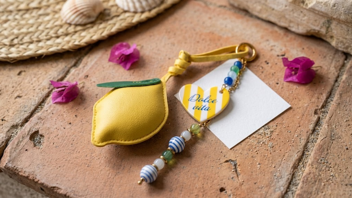DIY : Bijou de sac citron pour l'été