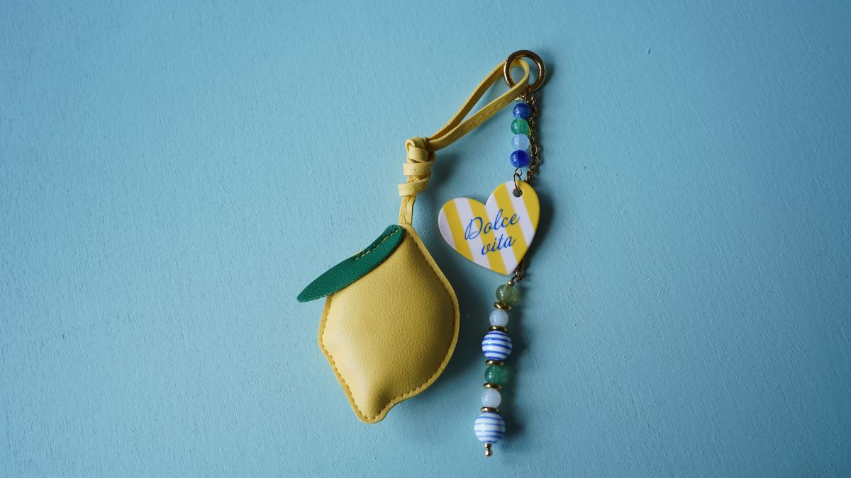 DIY : Bijou de sac citron pour l'été : Etape 8