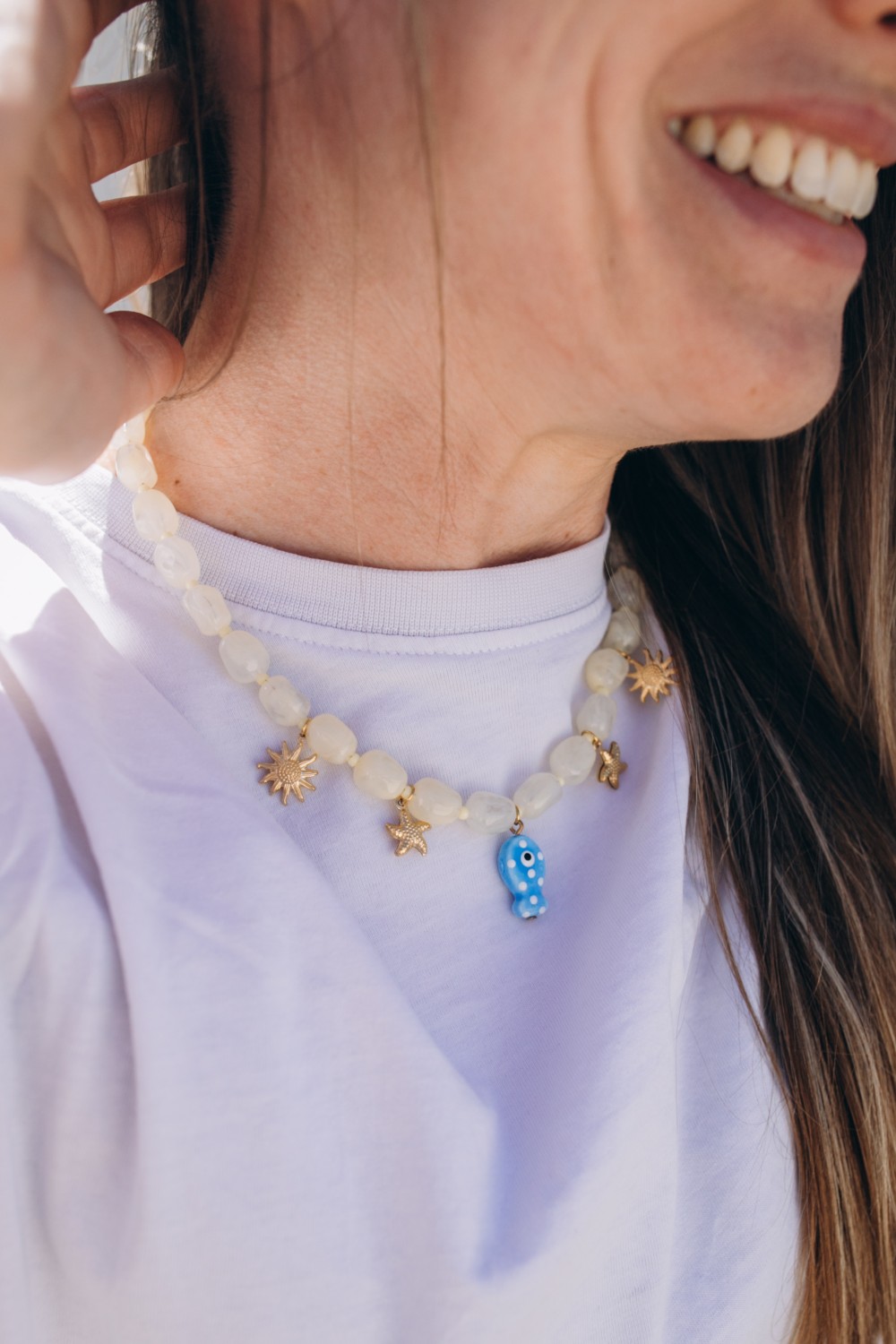 Schéma Collier charm's personnalisable