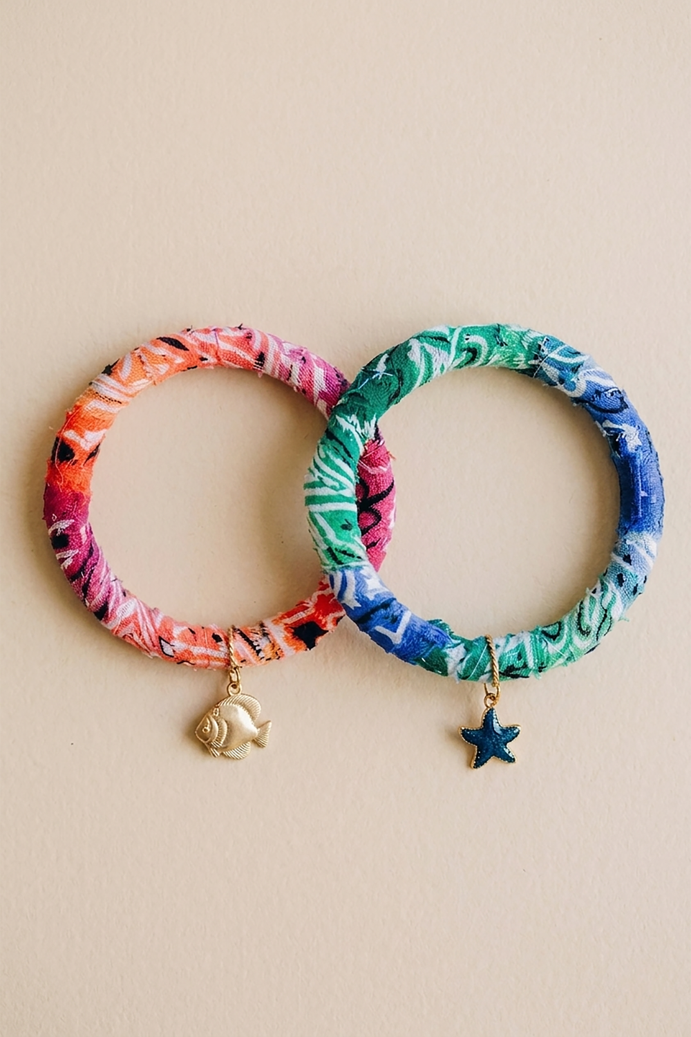 Schéma Bracelet jonc en bandana